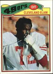 Cleveland Elam #247 Football Cards 1977 Topps Prices