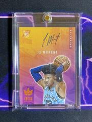 Ja Morant Basketball Cards 2019 Panini Court Kings Fresh Paint Autographs Prices