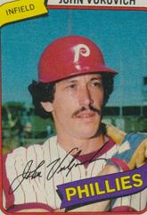 John Vukovich Baseball Cards 1980 Topps Burger King Phillies Prices