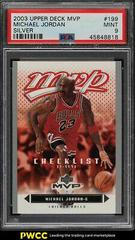 Michael Jordan [Silver] #199 Basketball Cards 2003 Upper Deck MVP Prices