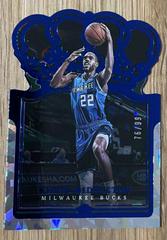 Khris Middleton [Crystal Blue] Basketball Cards 2021 Panini Crown Royale Prices