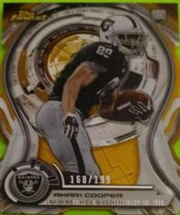 Amari Cooper [Gold Refractor] Football Cards 2015 Topps Finest Atomic Rookie Die-Cut Prices