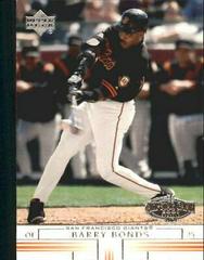 Barry Bonds #356 Baseball Cards 2002 Upper Deck Prices