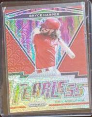 Bryce Harper [Red Mojo Prizm] #FR-11 Baseball Cards 2021 Panini Prizm Fearless Prices