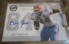 Ben Troupe [Silver] Football Cards 2004 Press Pass Autograph Prices