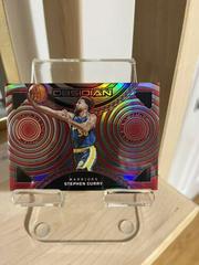 Stephen Curry [Red Flood] #14 Basketball Cards 2022 Panini Obsidian Tunnel Vision Prices
