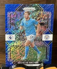 Kevin De Bruyne [Blue Shimmer] #5 Soccer Cards 2022 Panini Prizm Premier League Prices