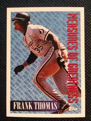 Frank Thomas Baseball Cards 1994 Topps Prices