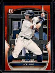 Jace Jung [Orange] Baseball Cards 2023 Bowman Draft Prices