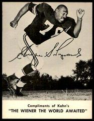 Gene Lipscomb Football Cards 1962 Kahn's Wieners Prices