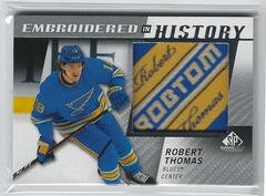 Robert Thomas #31 Hockey Cards 2021 SP Game Used Embroidered in History Prices
