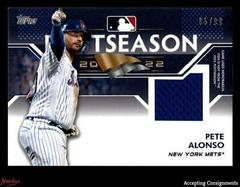 Pete Alonso #PPR-PA Baseball Cards 2023 Topps Postseason Performance Relics Prices