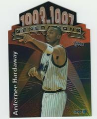 Anfernee Hardaway #G21 Basketball Cards 1997 Topps Generations Prices
