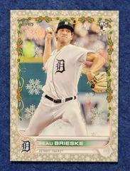 Beau Brieske [Metallic] #HW104 Baseball Cards 2022 Topps Holiday Prices