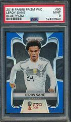 Leroy Sane [Blue Prizm] Soccer Cards 2018 Panini Prizm World Cup Prices