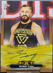 Bobby Fish [Bronze] Wrestling Cards 2020 Topps WWE NXT Roster Autographs Prices