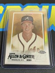 Tom Glavine [Gold] Baseball Cards 2020 Topps Allen & Ginter Chrome Prices