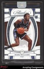 Mark Williams #15 Basketball Cards 2022 Panini Flawless Collegiate Prices