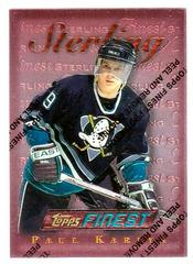 Paul Kariya [Refractor w/ Coating] Hockey Cards 1995 Finest Prices