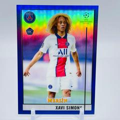 Xavi Simons Soccer Cards 2020 Topps Merlin Chrome UEFA Champions League Prices