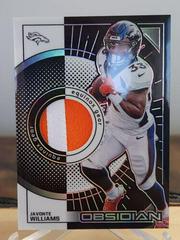 Javonte Williams [Red] Football Cards 2022 Panini Obsidian Equinox Gear Prices