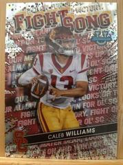 Caleb Williams [Lava] #FS-4 Football Cards 2022 Bowman's Best University Fight Song Prices