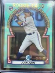 Josh Jung [Aqua] #ROYF-9 Baseball Cards 2023 Bowman Chrome Rookie of the Year Favorites Prices