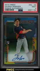 George Springer Baseball Cards 2014 Finest Rookie Autograph Prices