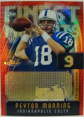 Peyton Manning #FM9 Football Cards 2005 Topps Finest Manning Moments Prices