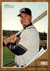 Chipper Jones #30 Baseball Cards 2011 Topps Heritage Prices