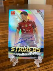 Robert Lewandowski [Autograph] #FS-RL Soccer Cards 2021 Topps Finest Bundesliga Strikers Prices
