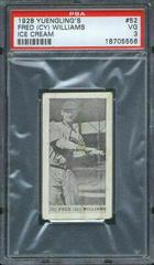 Fred Cy Williams #52 Baseball Cards 1928 Yuengling's Ice Cream Prices