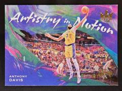 Anthony Davis #9 Basketball Cards 2021 Panini Court Kings Artistry in Motion Prices