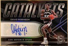 David Robinson Basketball Cards 2021 Panini Spectra Catalysts Signatures Prices