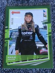 Hailie Deegan [Green] #114 Racing Cards 2021 Panini Donruss Nascar Prices