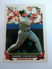 Andres Galarraga #173 Baseball Cards 1993 Topps Prices