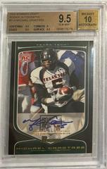 Michael Crabtree [Autograph] #114 Football Cards 2009 Bowman Draft Prices