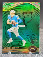 Justin Herbert [Green Trophy Collection] #62 Football Cards 2023 Panini Illusions Prices