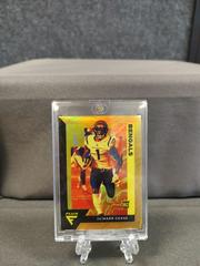 Ja'Marr Chase [Gold] #FX-12 Football Cards 2021 Panini Chronicles Flux Rookies Prices