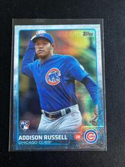 Addison Russell [Rainbow Foil] #US208 Baseball Cards 2015 Topps Update Prices