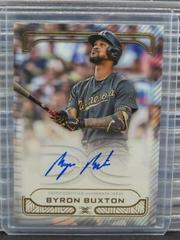 Byron Buxton #DIA-BBU Baseball Cards 2023 Topps Definitive Defining Images Autograph Collection Prices