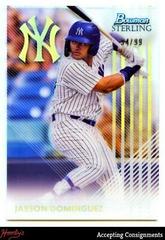 Jasson Dominguez #ST-JDZ Baseball Cards 2022 Bowman Sterling Tek Prices