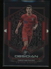 Christian Pulisic [Red] Soccer Cards 2019 Panini Obsidian Prices
