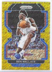 Ben Wallace [Gold Shimmer] Basketball Cards 2021 Panini Prizm Prices