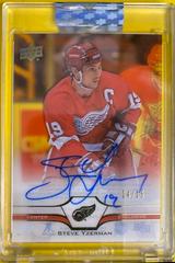 Steve Yzerman [Exclusives] Hockey Cards 2020 Upper Deck Clear Cut Autographs Prices
