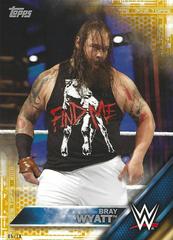 Bray Wyatt [Gold] #108 Wrestling Cards 2016 Topps WWE Then Now Forever Prices
