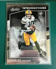Jordan Love Football Cards 2020 Panini Absolute Introductions Prices