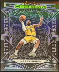 LeBron James [Purple] #36 Basketball Cards 2022 Panini Obsidian Prices