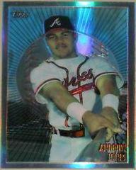 Andruw Jones [Bordered Refractor] Baseball Cards 1998 Topps Mystery Finest Prices