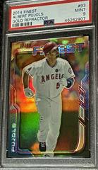 Albert Pujols [Gold Refractor] #93 Baseball Cards 2014 Finest Prices